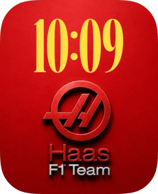 Haas F1 Apple Watch face - Cars, Sports