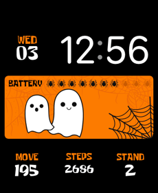 👻 Halloween Ghost Apple Watch face - Special Collections