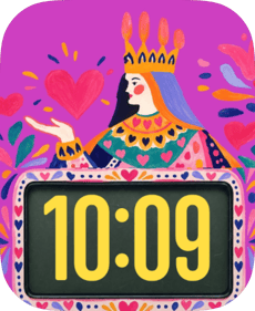 Heart Queen Apple Watch face - Art