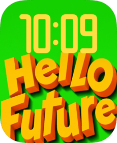 Hello Future Apple Watch face - Art