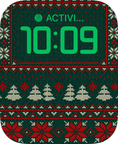 Holiday Knit Apple Watch face - Special Collections