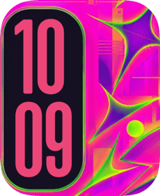 Hot Pink Signal Apple Watch face - Art, Art
