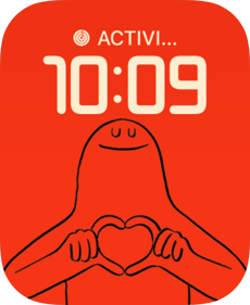 Hug Blob Apple Watch face - Art
