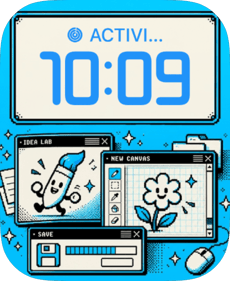 Idea Workshop watch face preview image for Apple Watch
