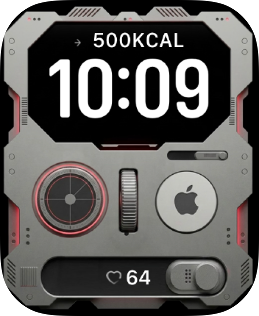 Industrial Apple Console Apple Watch face - Brands