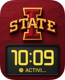 Iowa State Apple Watch face - Sports