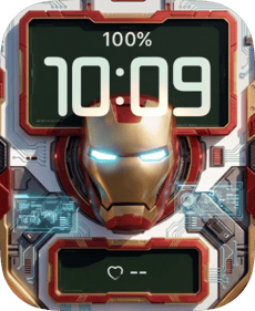 Iron Man Helmet Apple Watch face - TV