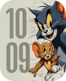 Jerry Chase Apple Watch face - TV