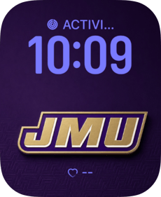 JMU Dukes Apple Watch face - Sports