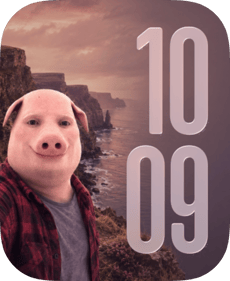 John Pork Apple Watch face - TV