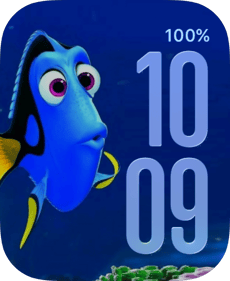 Keep Swimming Apple Watch face - TV