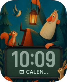 Lantern Forest Story Apple Watch face - Special Collections
