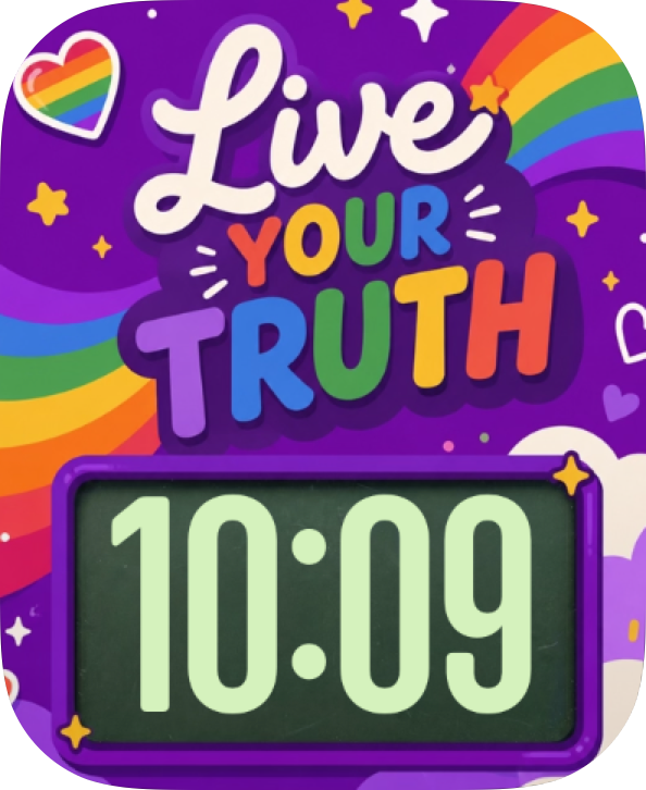 Live Your Truth Apple Watch face - Special Collections