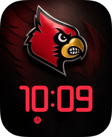 Louisville Cardinals Apple Watch face - Sports