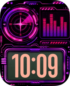 Magenta Console Apple Watch face - Art