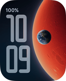 Mars Rise Apple Watch face - Special Collections