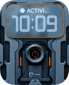 Mech Lens watch face preview image for Apple Watch
