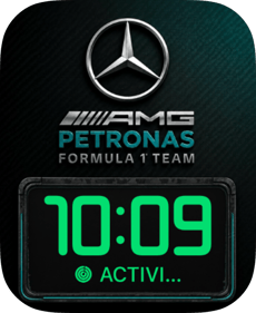 Mercedes F1 Apple Watch face - Cars, Sports