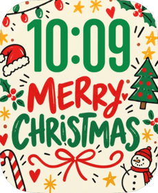 Merry Doodles Apple Watch face - Special Collections