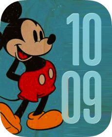 Mickey Color Apple Watch face - TV