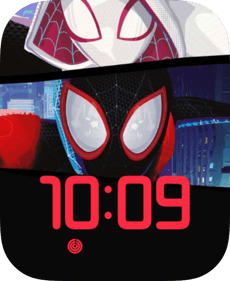 Miles & Spider-Gwen Apple Watch face - TV