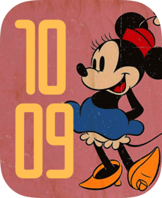 Minnie 1928 Apple Watch face - TV