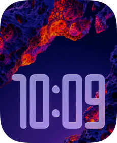Molten Reef Apple Watch face - Art