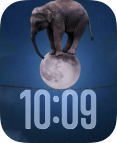 Moon Balance Apple Watch face - Special Collections