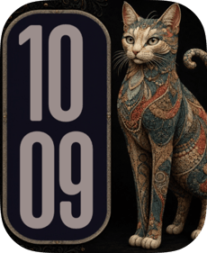 Mosaic Cat Apple Watch face - Animals