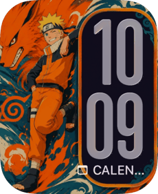 Naruto Orange Manga Apple Watch face - Anime