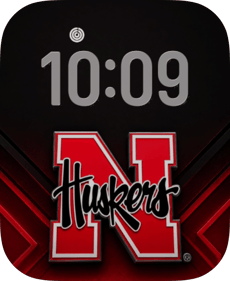 Nebraska Huskers Apple Watch face - Sports