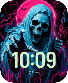 Neon Reaper Apple Watch face - Special Collections