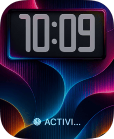 Neon Ribbon Apple Watch face - Art, Art