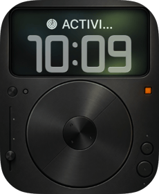 Obsidian Player watch face preview image for Apple Watch