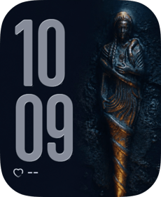 Odyssey Statue Apple Watch face - TV