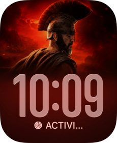 Odyssey Warrior Apple Watch face - TV