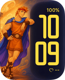 Olympian Hero Apple Watch face - TV