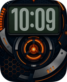 Orange Reactor Apple Watch face - Watches