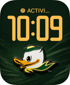 Oregon Ducks Apple Watch face - Sports