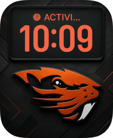 Oregon State Apple Watch face - Sports