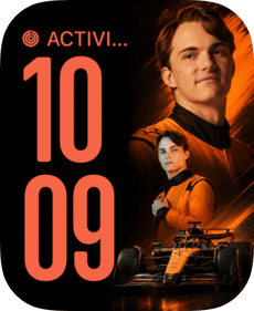 Oscar Piastri Apple Watch face - Cars, Sports