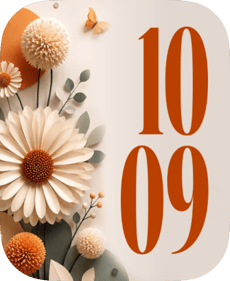 Paper Petals Apple Watch face - Nature