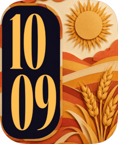 Paper Sun Apple Watch face - Nature