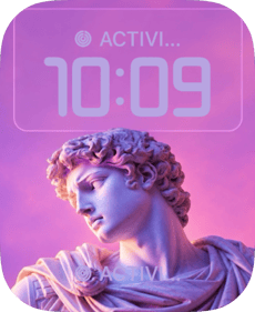 Pastel Antiquity watch face preview image for Apple Watch