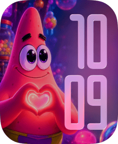Patrick Love Apple Watch face - TV