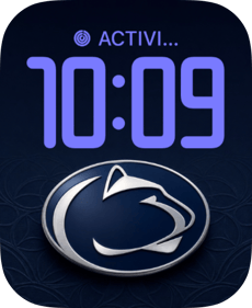 Penn State Apple Watch face - Sports