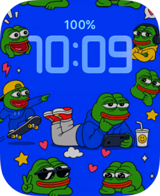 Pepe Mood Apple Watch face - TV