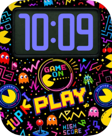 Periwinkle Play Apple Watch face - Video Games