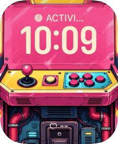Pink Cabinet watch face preview image for Apple Watch