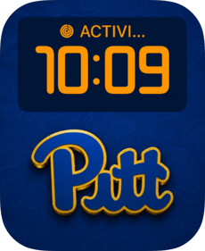 Pitt Apple Watch face - Sports